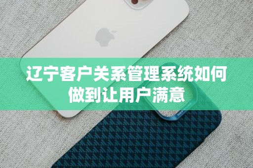 辽宁客户关系管理系统如何做到让用户满意