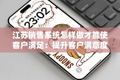 江苏销售系统怎样做才能使客户满足：提升客户满意度的策略与实践