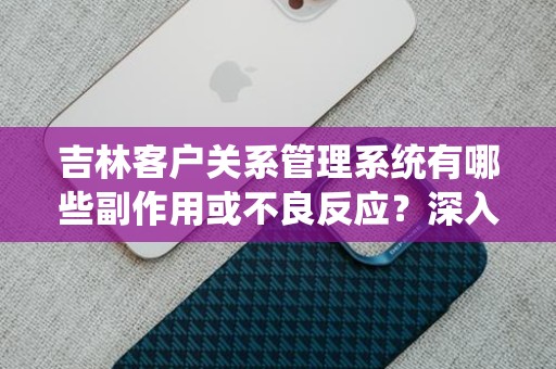 吉林客户关系管理系统有哪些副作用或不良反应？深入探索与分析