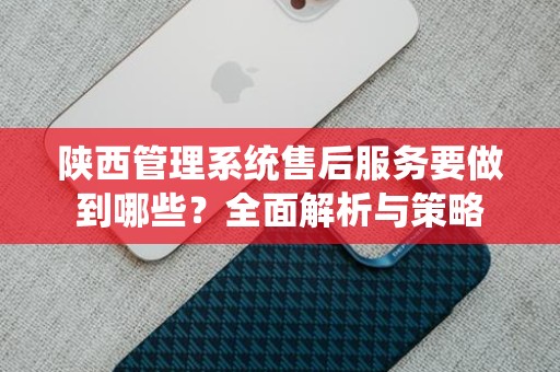 陕西管理系统售后服务要做到哪些？全面解析与策略