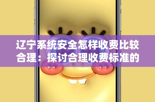 辽宁系统安全怎样收费比较合理：探讨合理收费标准的方法与策略