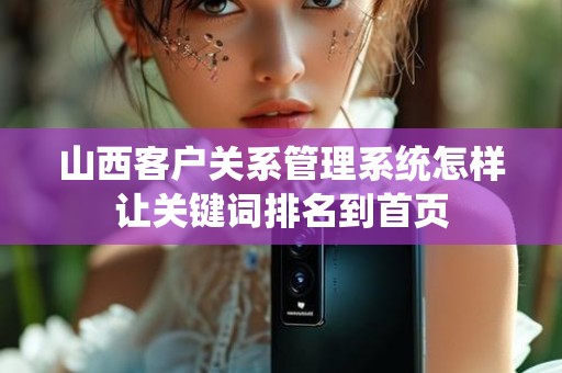 山西客户关系管理系统怎样让关键词排名到首页