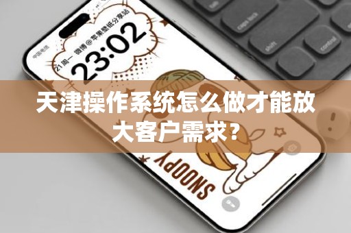 天津操作系统怎么做才能放大客户需求？