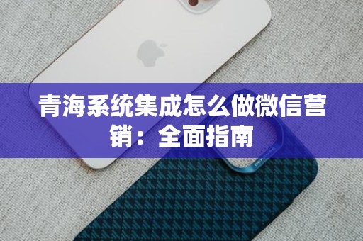 青海系统集成怎么做微信营销：全面指南