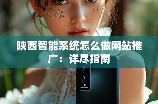 陕西智能系统怎么做网站推广：详尽指南