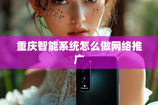重庆智能系统怎么做网络推广