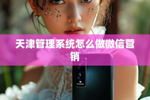 天津管理系统怎么做微信营销