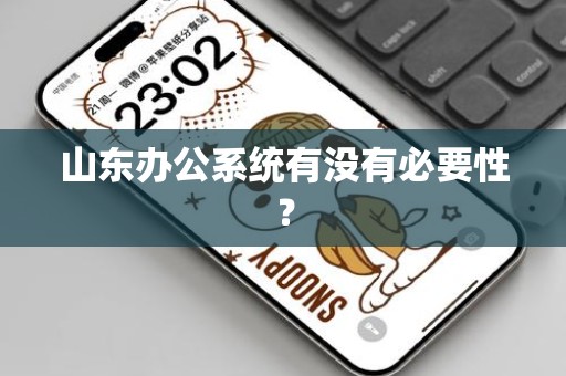 山东办公系统有没有必要性？