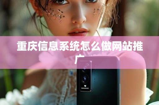 重庆信息系统怎么做网站推广
