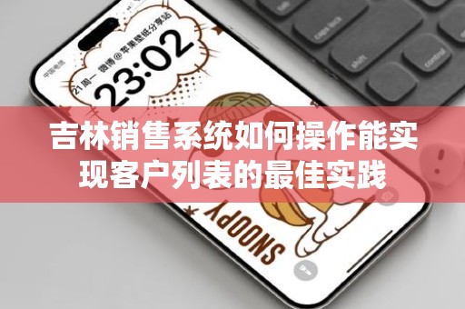 吉林销售系统如何操作能实现客户列表的最佳实践