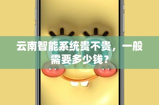 云南智能系统贵不贵，一般需要多少钱？