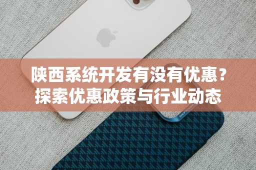 陕西系统开发有没有优惠？探索优惠政策与行业动态