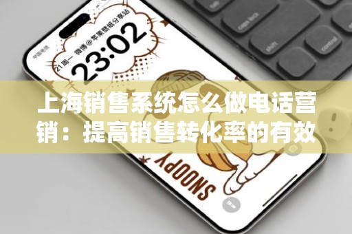 上海销售系统怎么做电话营销：提高销售转化率的有效策略