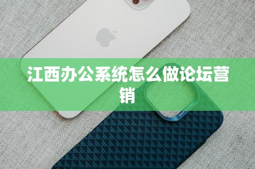 江西办公系统怎么做论坛营销