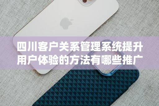 四川客户关系管理系统提升用户体验的方法有哪些推广方式有哪些