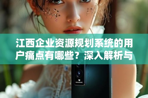 江西企业资源规划系统的用户痛点有哪些？深入解析与解决方案
