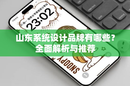 山东系统设计品牌有哪些？全面解析与推荐