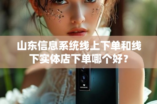 山东信息系统线上下单和线下实体店下单哪个好？