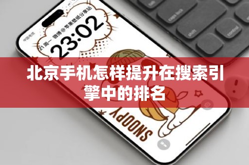北京手机怎样提升在搜索引擎中的排名