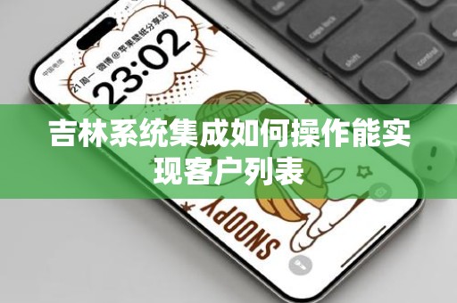 吉林系统集成如何操作能实现客户列表