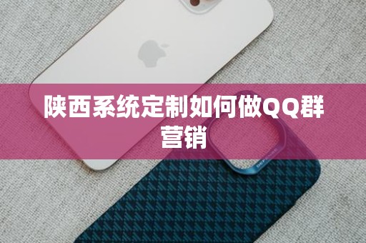 陕西系统定制如何做QQ群营销
