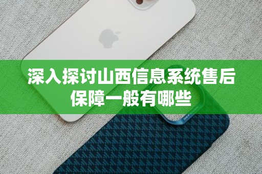 深入探讨山西信息系统售后保障一般有哪些