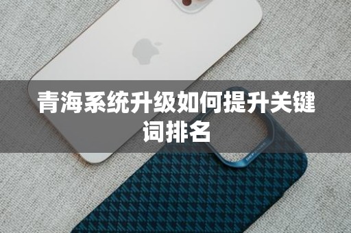 青海系统升级如何提升关键词排名