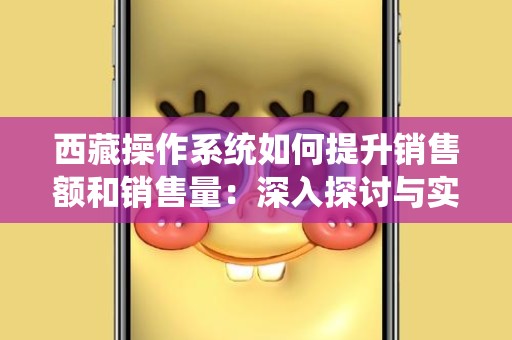 西藏操作系统如何提升销售额和销售量：深入探讨与实用指南