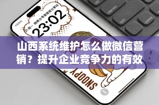 山西系统维护怎么做微信营销？提升企业竞争力的有效途径