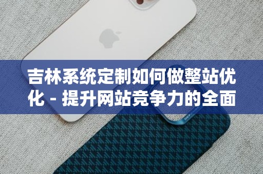 吉林系统定制如何做整站优化 - 提升网站竞争力的全面攻略