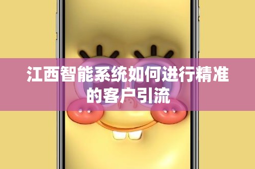 江西智能系统如何进行精准的客户引流