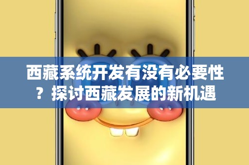 西藏系统开发有没有必要性？探讨西藏发展的新机遇