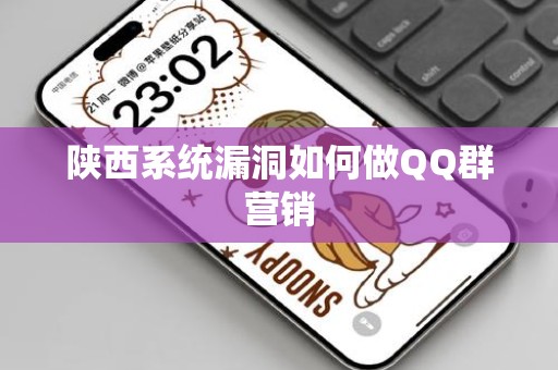 陕西系统漏洞如何做QQ群营销