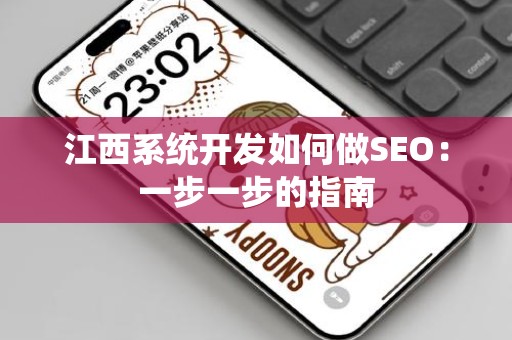 江西系统开发如何做SEO：一步一步的指南