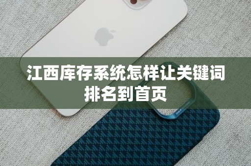 江西库存系统怎样让关键词排名到首页