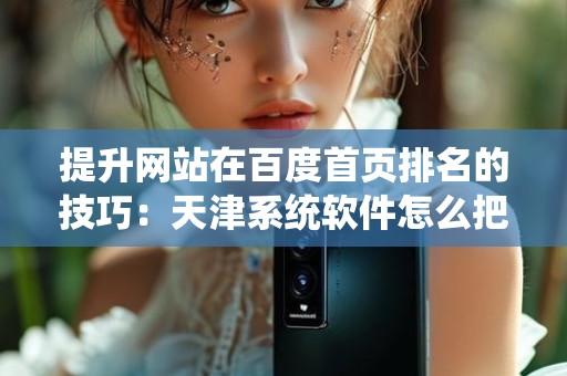 提升网站在百度首页排名的技巧：天津系统软件怎么把网站排名在百度首页