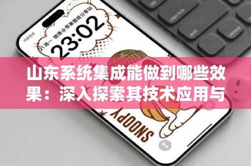 山东系统集成能做到哪些效果：深入探索其技术应用与价值