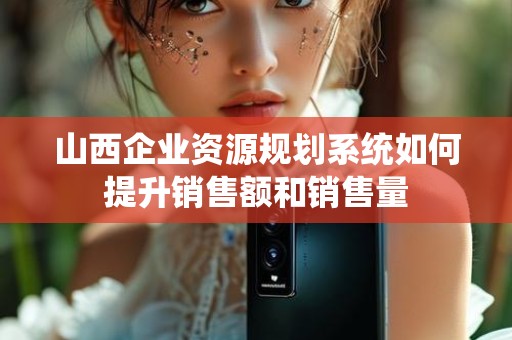 山西企业资源规划系统如何提升销售额和销售量