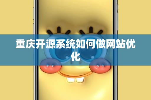 重庆开源系统如何做网站优化