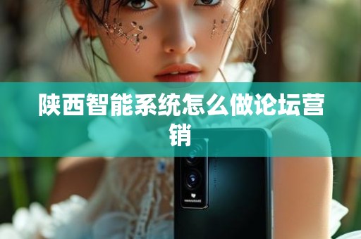 陕西智能系统怎么做论坛营销