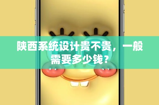 陕西系统设计贵不贵，一般需要多少钱？