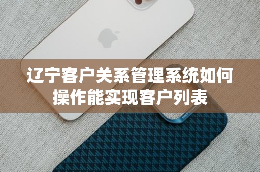辽宁客户关系管理系统如何操作能实现客户列表