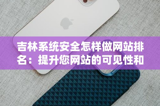 吉林系统安全怎样做网站排名：提升您网站的可见性和流量