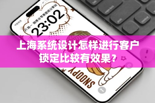 上海系统设计怎样进行客户锁定比较有效果？