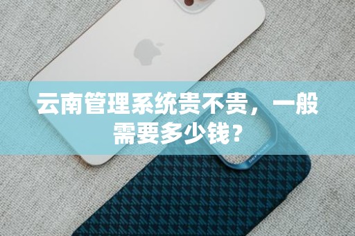 云南管理系统贵不贵，一般需要多少钱？