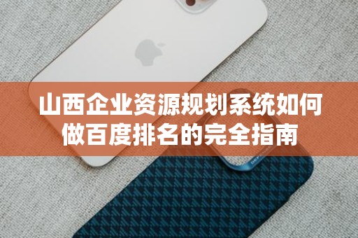 山西企业资源规划系统如何做百度排名的完全指南