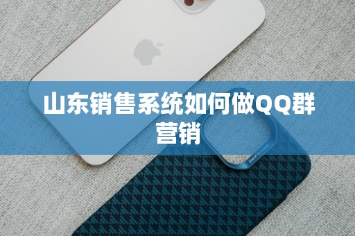 山东销售系统如何做QQ群营销