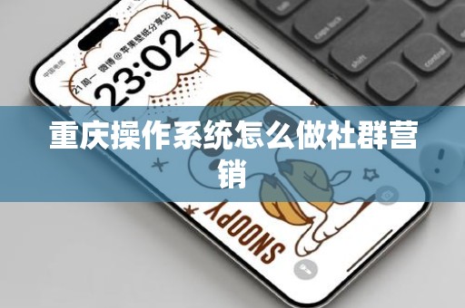 重庆操作系统怎么做社群营销