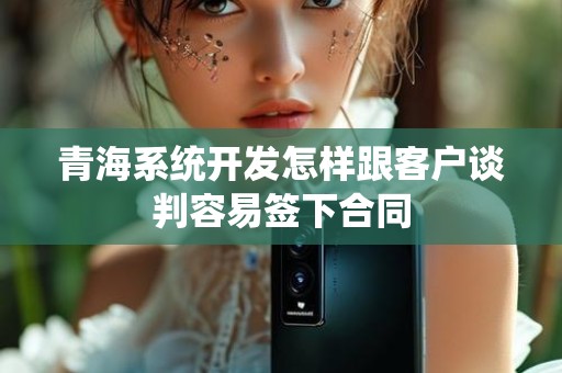 青海系统开发怎样跟客户谈判容易签下合同