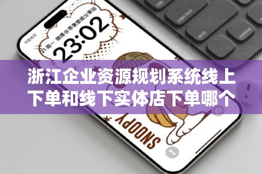 浙江企业资源规划系统线上下单和线下实体店下单哪个好？全面分析与对比